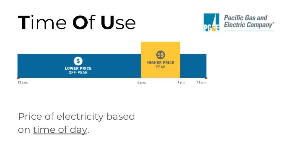 pge tou rates