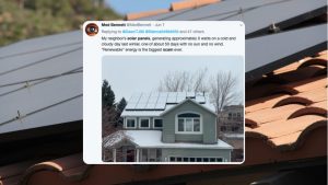 Solar Misconceptions on Twitter renewable energy scam