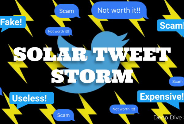 Solar Misconceptions on Twitter