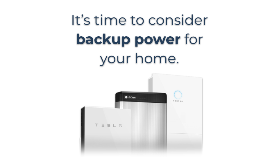 Backup power for your home