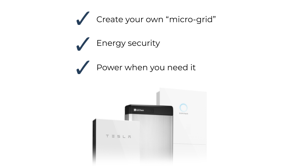 Create your own micro-grid and get the power when you need it
