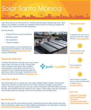 Solar Santa Monica